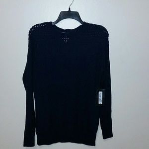 Stylus Knitted  Navy Sweater